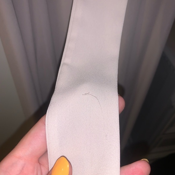 Show Me Your Mumu Jenn Maxi Bridesmaid Dress in color Show Me the Ring Crisp - Picture 6 of 8